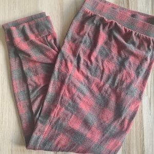 Checkered lounge pants